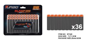 Набір м'яких набоїв (36 шт.) (7,2 х 1,3см)