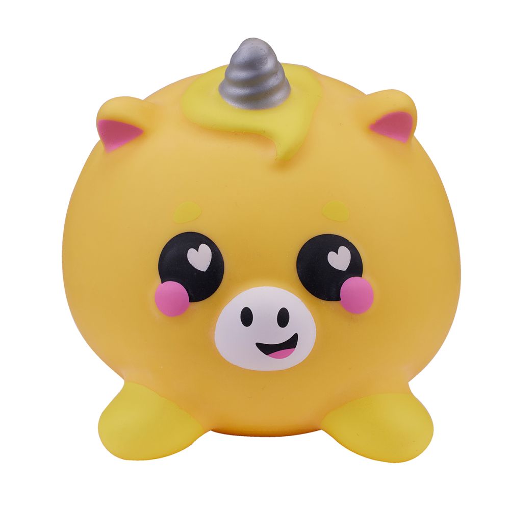 Колекційна іграшка-антистрес Smooshzees серії Luvzees - Аксолотль Нудл, Єдиноріг Фандер