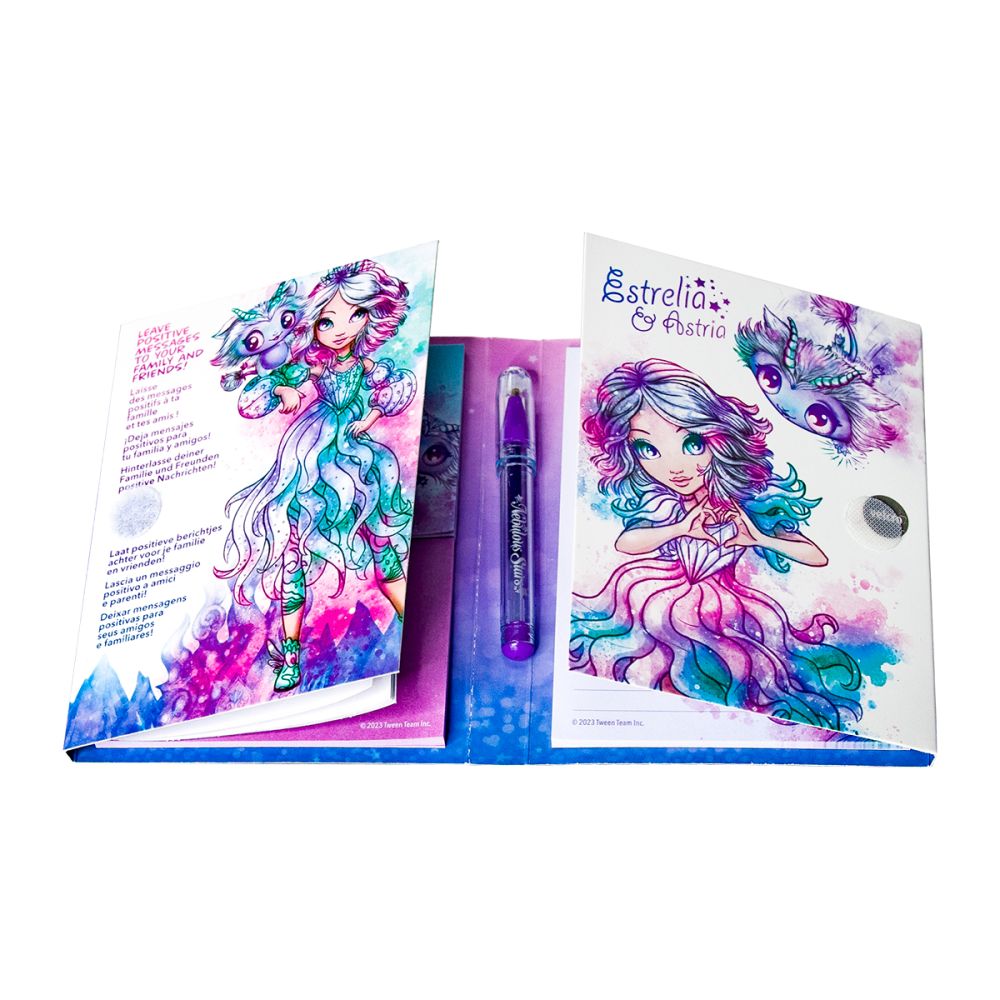 Набір для творчості з блокнотом – Космічний стиль (в асорт.)