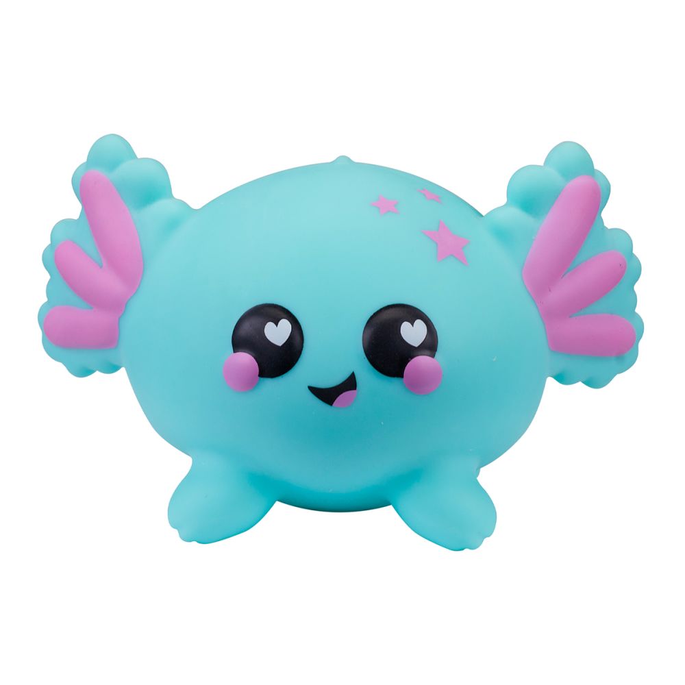 Колекційна іграшка-антистрес Smooshzees серії Luvzees - Аксолотль Нудл, Єдиноріг Фандер