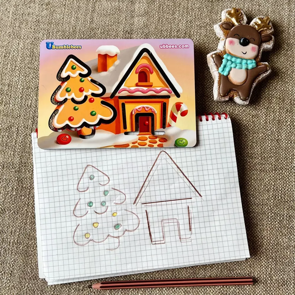 Трафарети великі 6 шт.