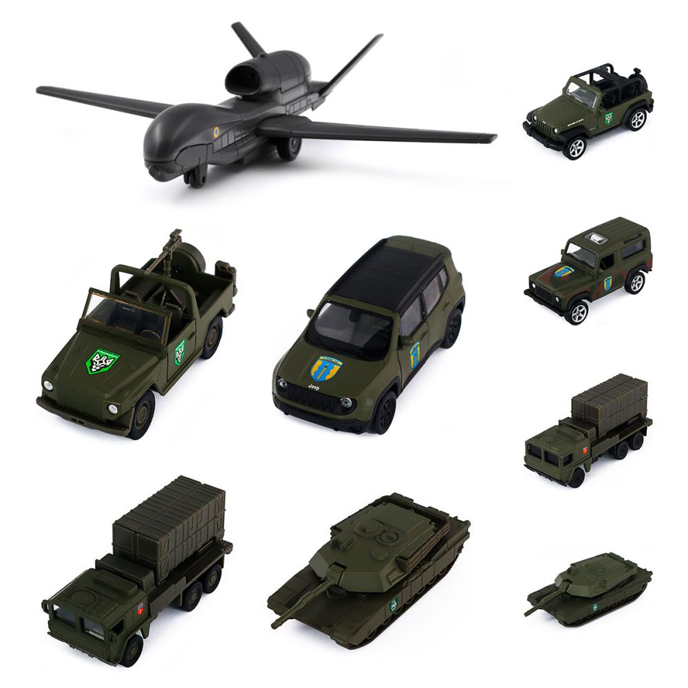 Автомодель серії Шеврони Героїв - Jeep Renegade Trailhawk - Айдар""