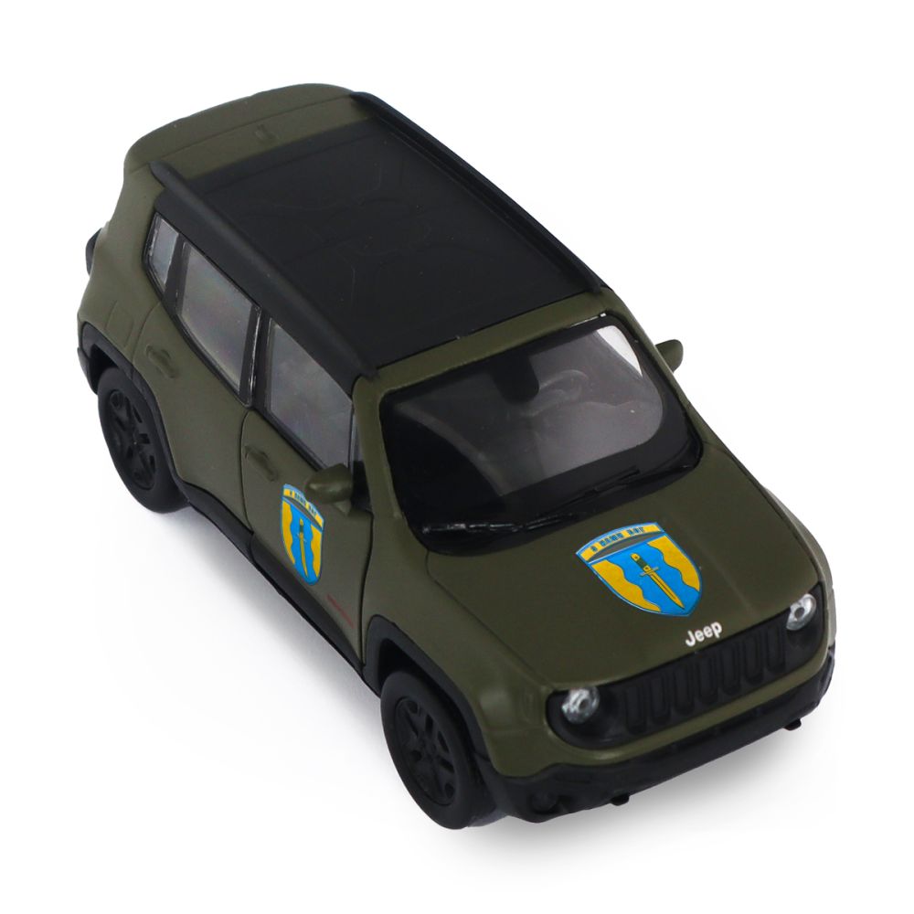 Автомодель серії Шеврони Героїв - Jeep Renegade Trailhawk - Айдар""