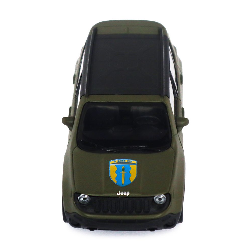 Автомодель серії Шеврони Героїв - Jeep Renegade Trailhawk - Айдар""