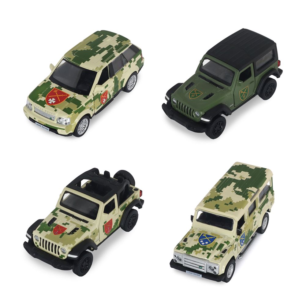 Автомодель серії Шеврони Героїв - Jeep Wrangler Rubicon - ОК "Північ"""