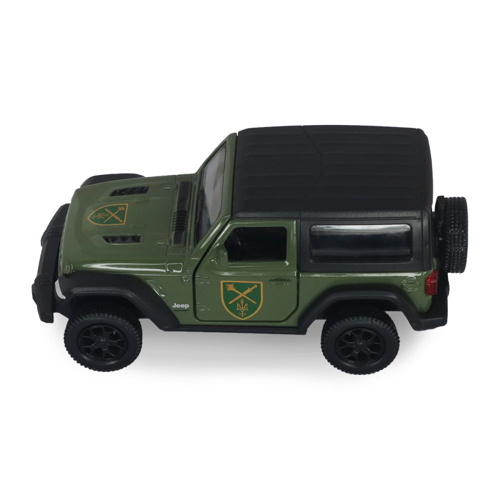 Автомодель серії Шеврони Героїв - Jeep Wrangler Rubicon - ОК "Північ"""