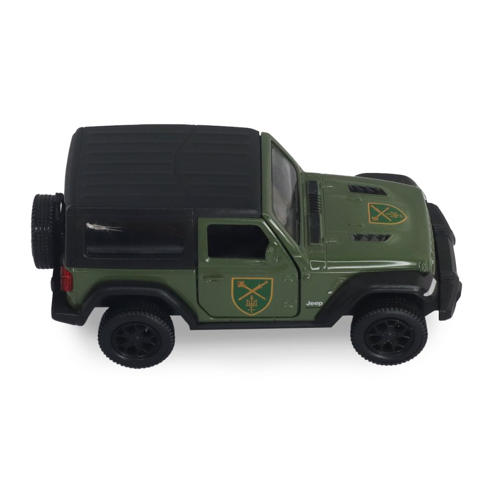 Автомодель серії Шеврони Героїв - Jeep Wrangler Rubicon - ОК "Північ"""