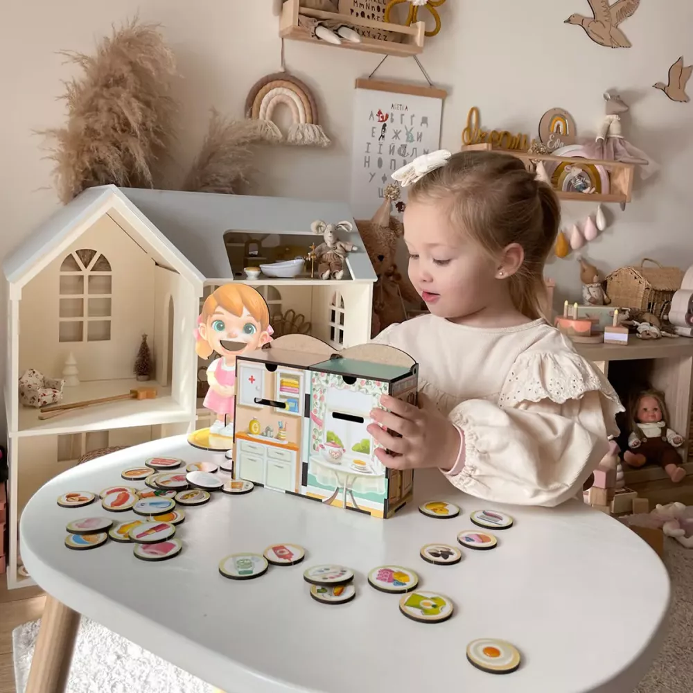 Пазл-сортер "Їстівне-їстівне"