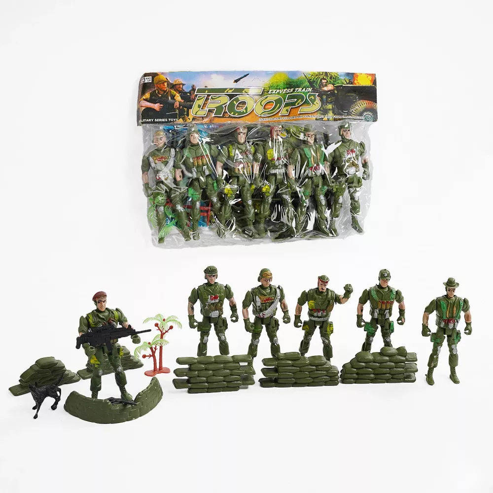 Комбат 906-5 (216/2) 6 фігурок солдатів