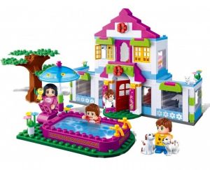 Конструктор "Модне місто" (405 елм.) Вілла /  BanBao