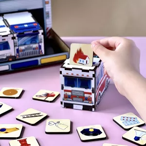 Сортер - комодик "Службовий транспорт"