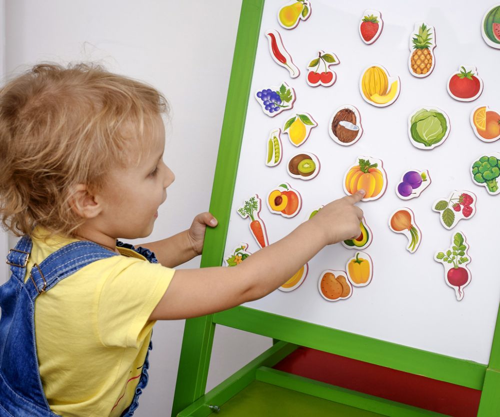 Колекція магнітів «Мій маленький світ. Фрукти, овочі»