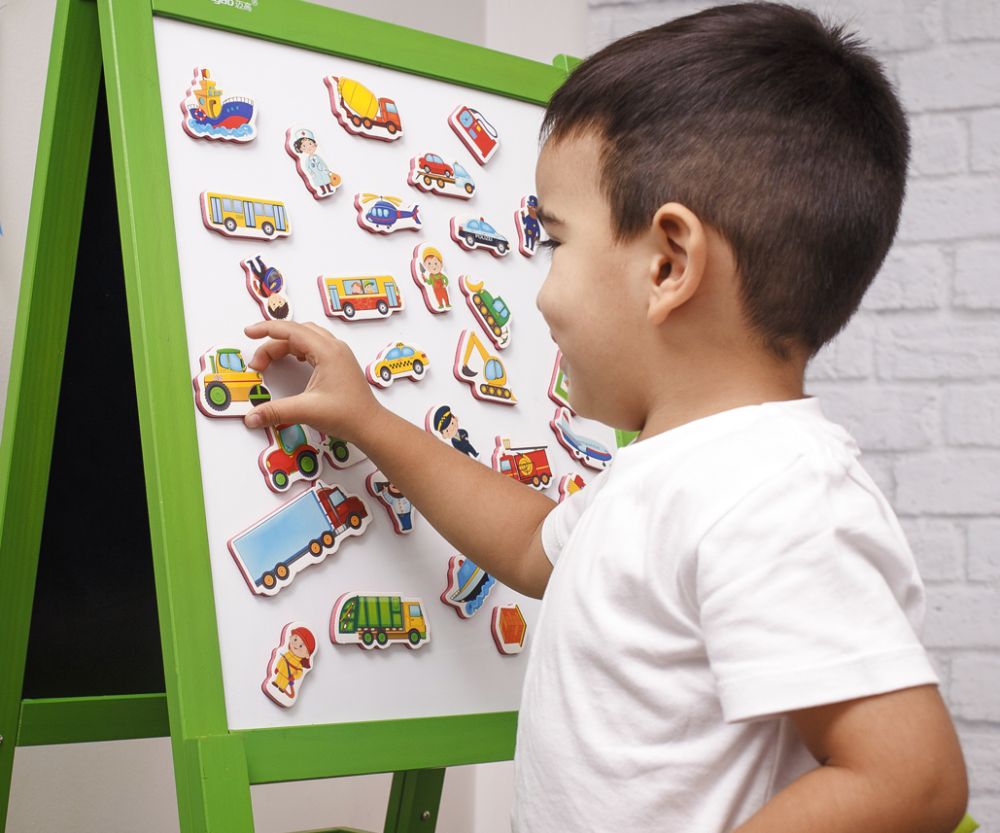 Колекція магнітів «Мій маленький світ. Транспорт»