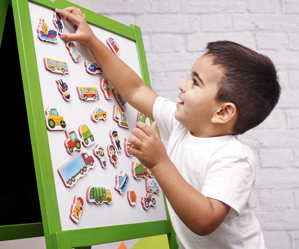 Колекція магнітів «Мій маленький світ. Транспорт»