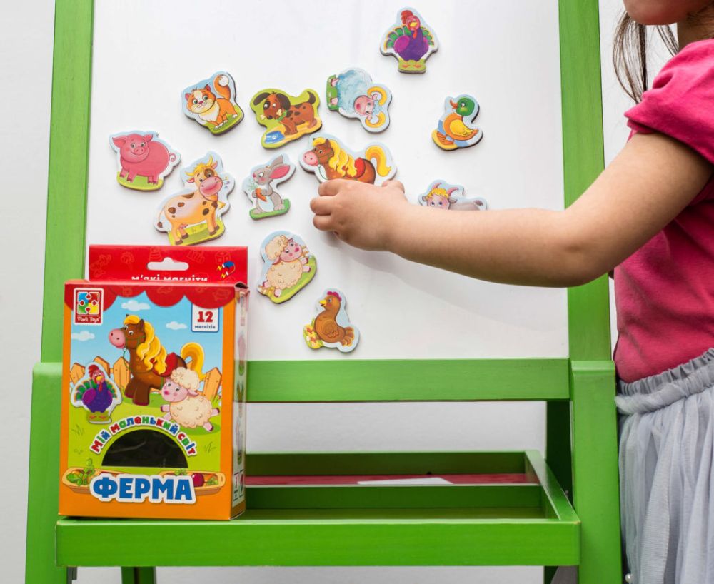 Колекція магнітів «Мій маленький світ. Ферма»