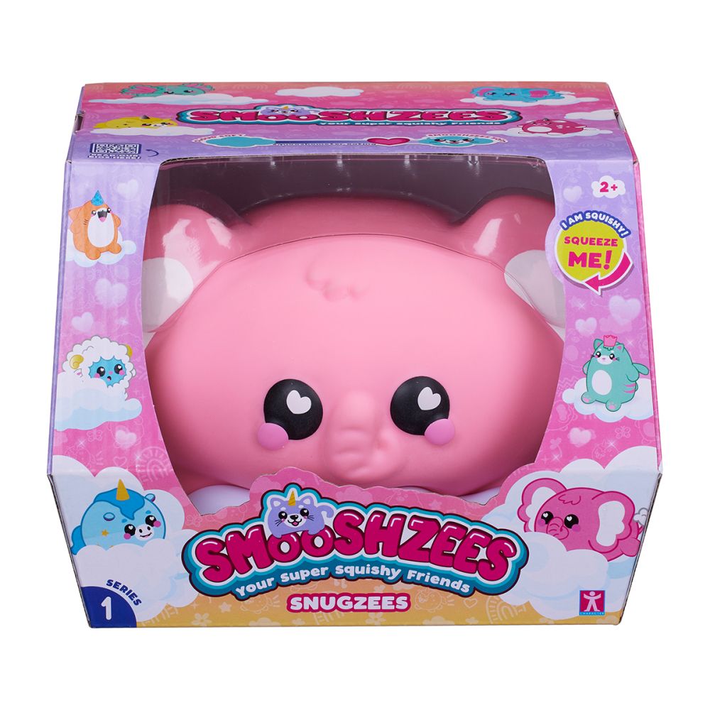 Колекційна іграшка-антистрес Smooshzees серії Snugzees - Слон Баблз