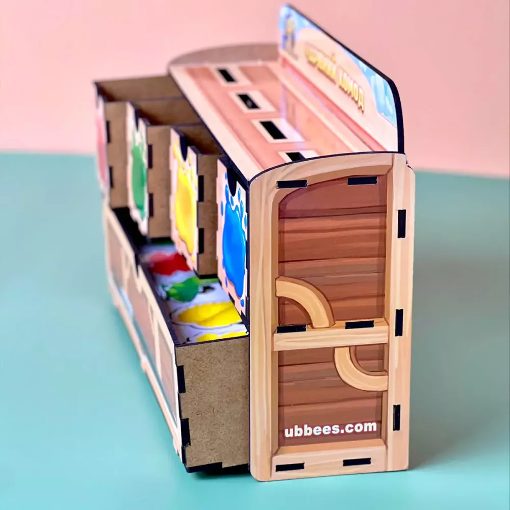 Сортер-комодик "Кольори"