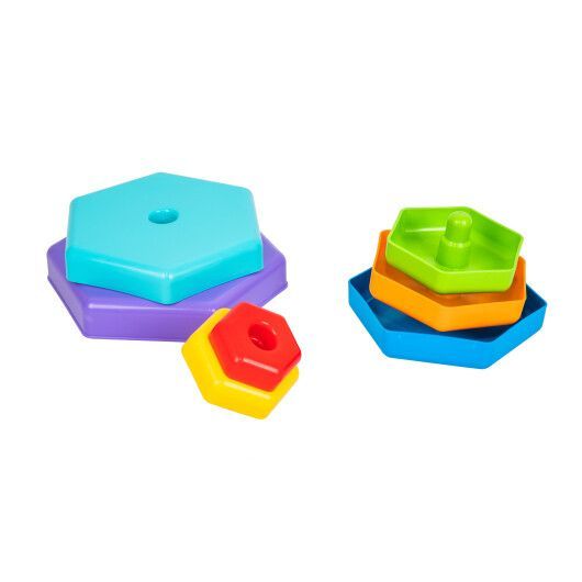 Іграшка розвиваюча "Райдужна пірамідка"