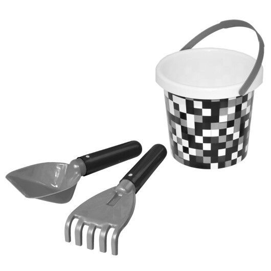 Набір для піску "Піксель" 3 ел. з термонаклейкою