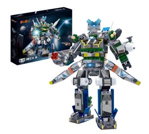 Конструктор-трансформер "Mech 3" Воїн (618 елм.) / BanBao