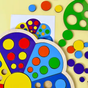 Сортер з картками "Квітка-семибарвниця-1"