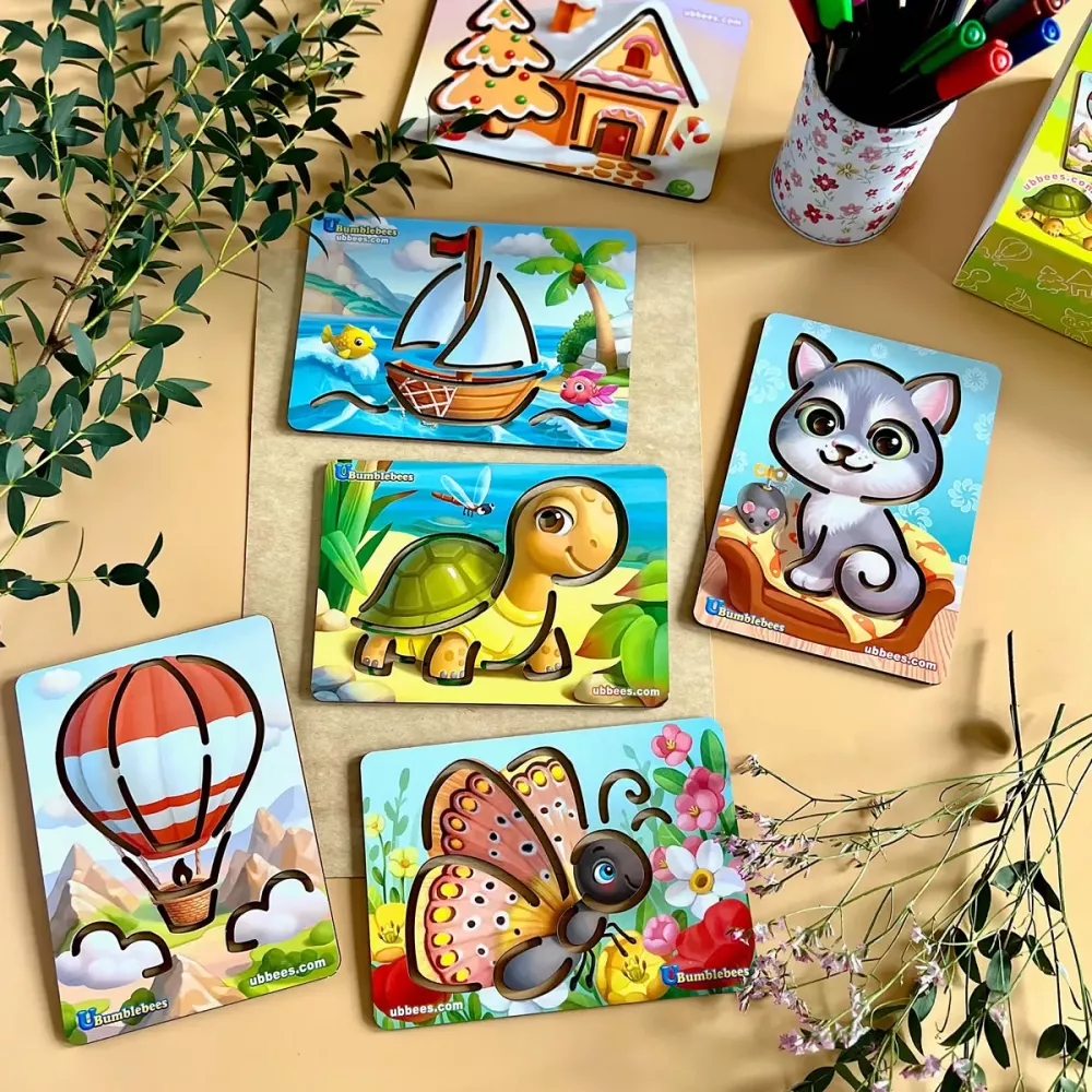 Трафарети великі 6 шт.