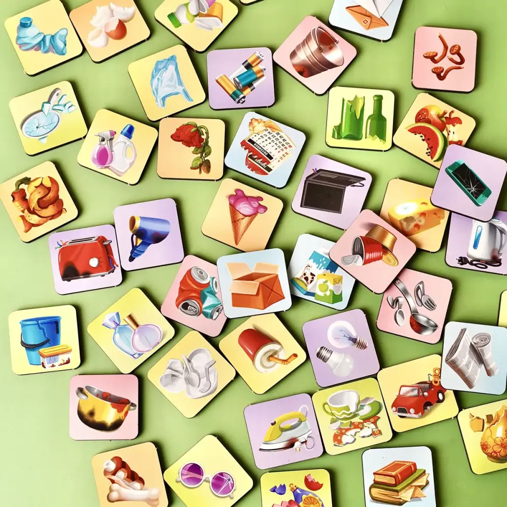 Комодик "Сортування сміття: сміттєвоз"