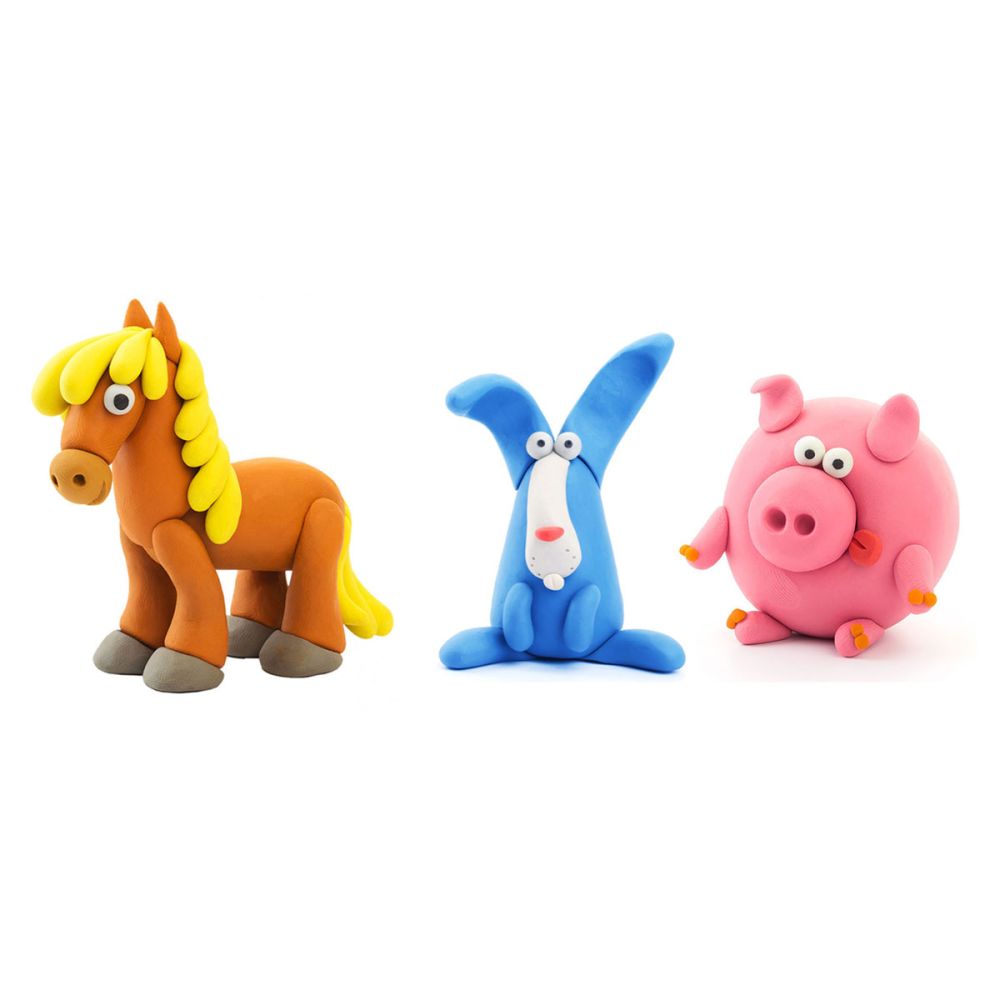 Набір пластиліну, що самостійно твердіє, ЛІПАКА – Кролик