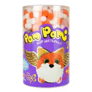 Набір для творчості Pom pom Фоксі з помпонами