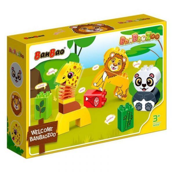 Конструктор "BanBaoZOO" (11 елм.)  Сафарі /  BanBao