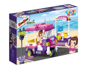 Конструкторт "Модний пляж" (165 елм.) Трицикл /  BanBao