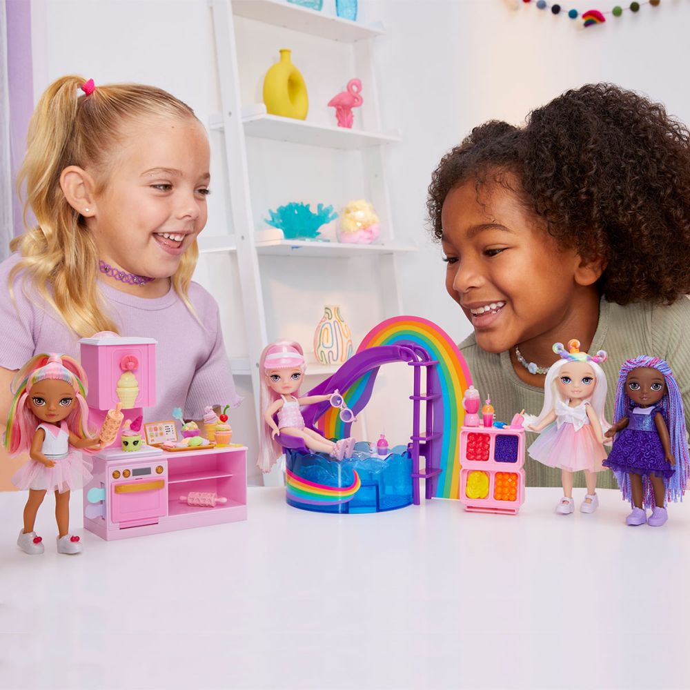 Ігровий набір з лялькою Rainbow High – Кондитерська Кенді