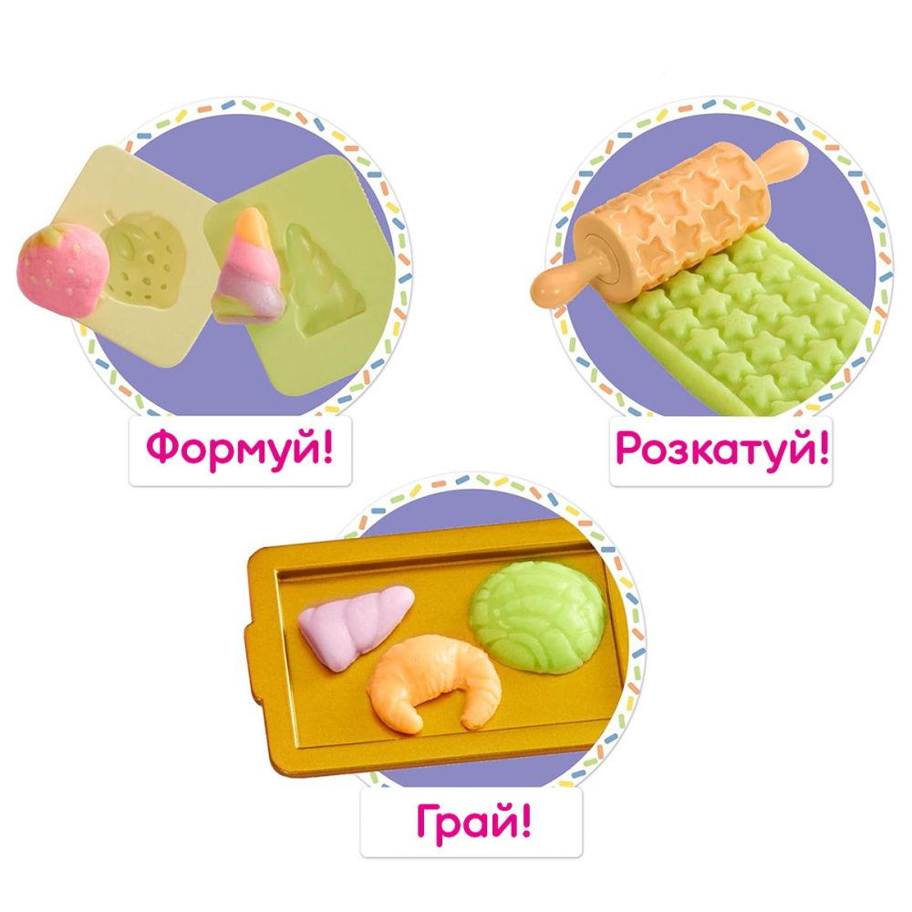 Ігровий набір з лялькою Rainbow High – Кондитерська Кенді