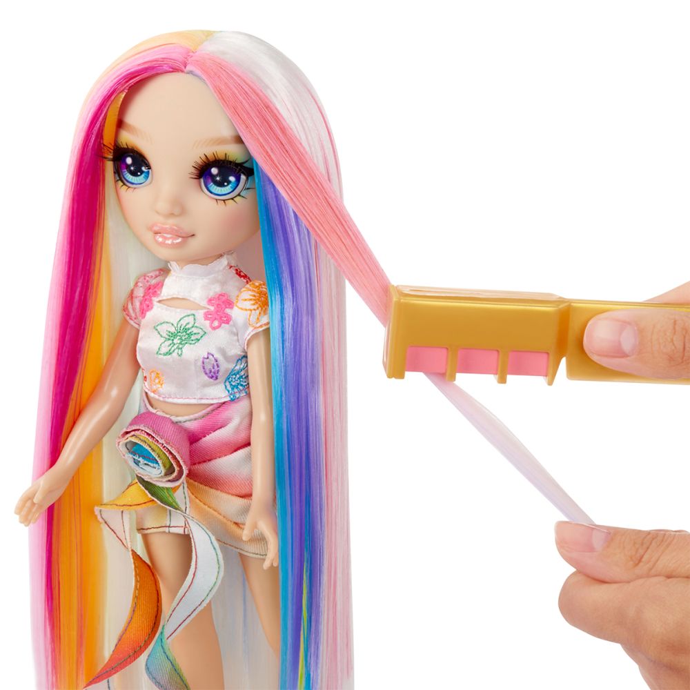 Ігровий набір з лялькою Rainbow High серії Крейда для волосся та стиль – Амая