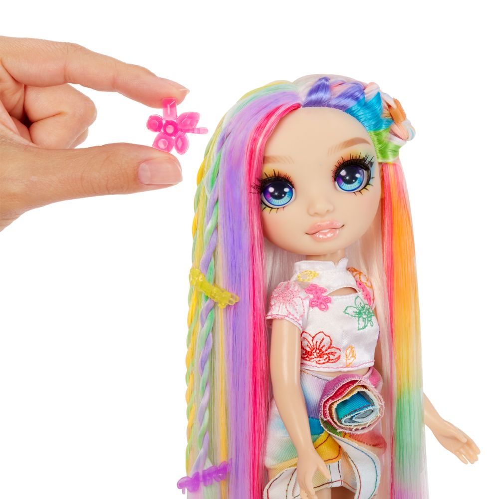Ігровий набір з лялькою Rainbow High серії Крейда для волосся та стиль – Амая