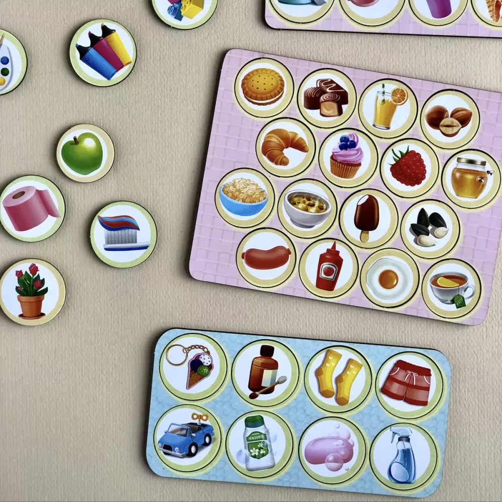 Пазл-сортер "Їстівне-їстівне"