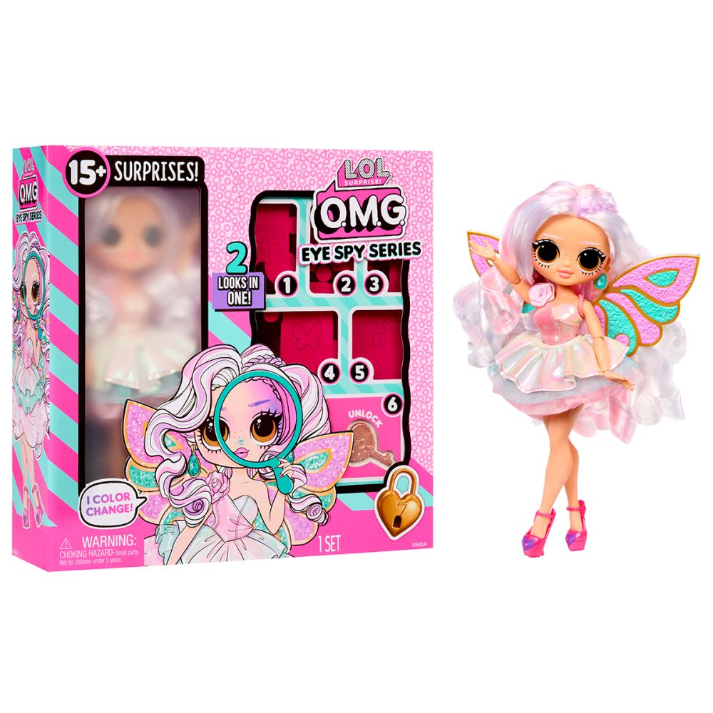 Ігровий набір з лялькою L.O.L. Surprise! серії O.M.G. Eye Spy – Фея