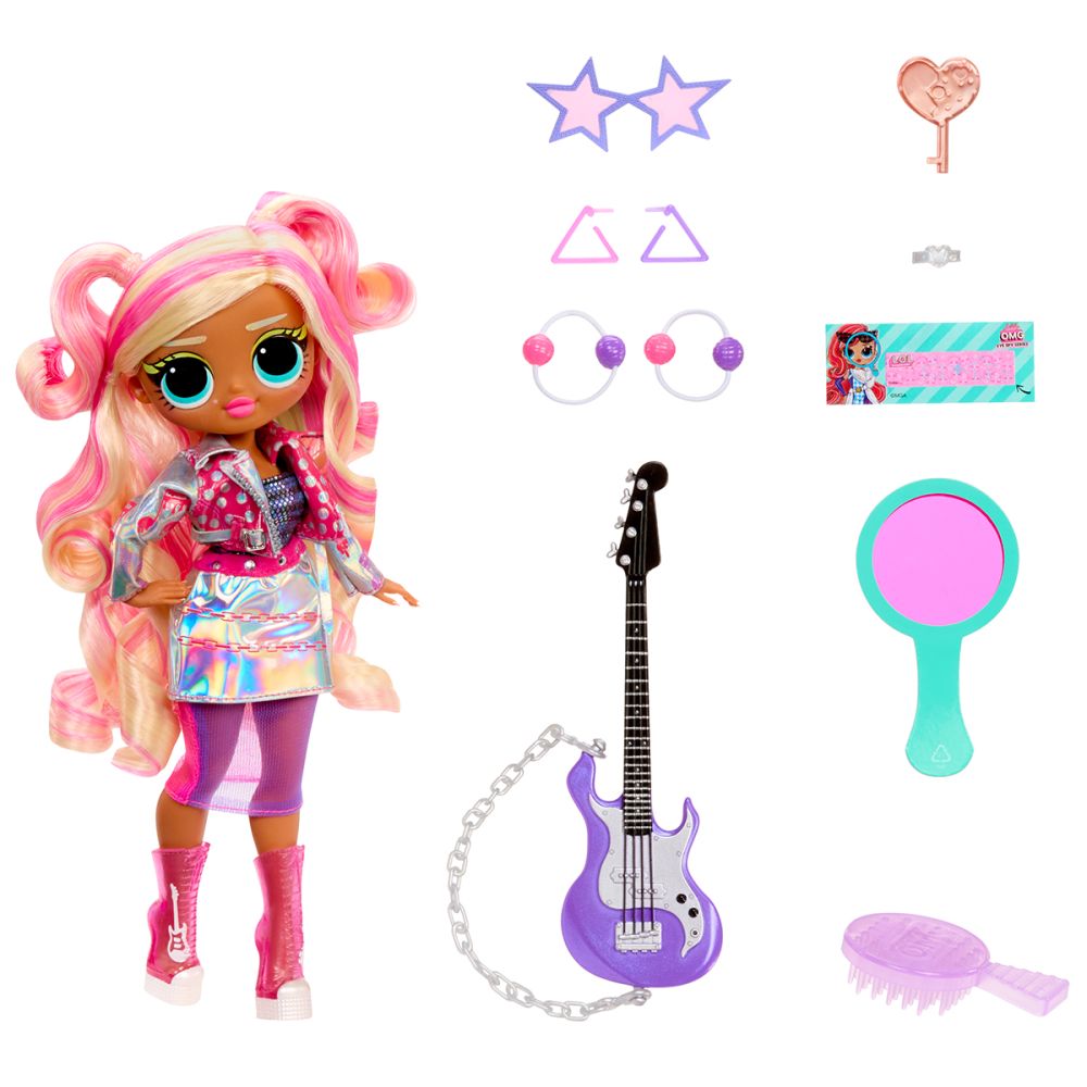 Ігровий набір з лялькою L.O.L. Surprise! серії O.M.G. Eye Spy – Рок-зірка