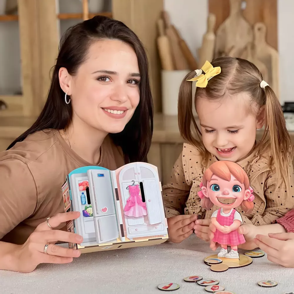 Пазл-сортер "Їстівне-їстівне"