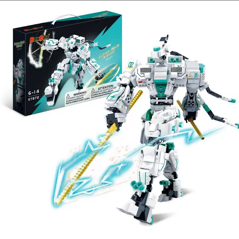 Конструктор "Механічні воїни" Стівен (602 елм.) / BanBao