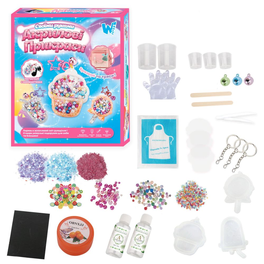 Акрилові прикраси 32381 /61566/63367 (96) "WToys"