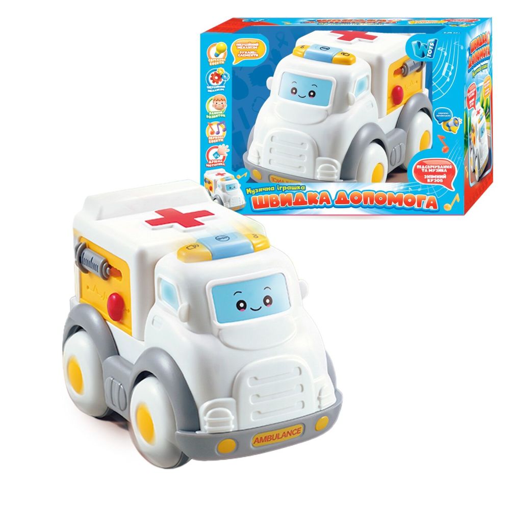 Машинка музична 65747 (48) "WToys"
