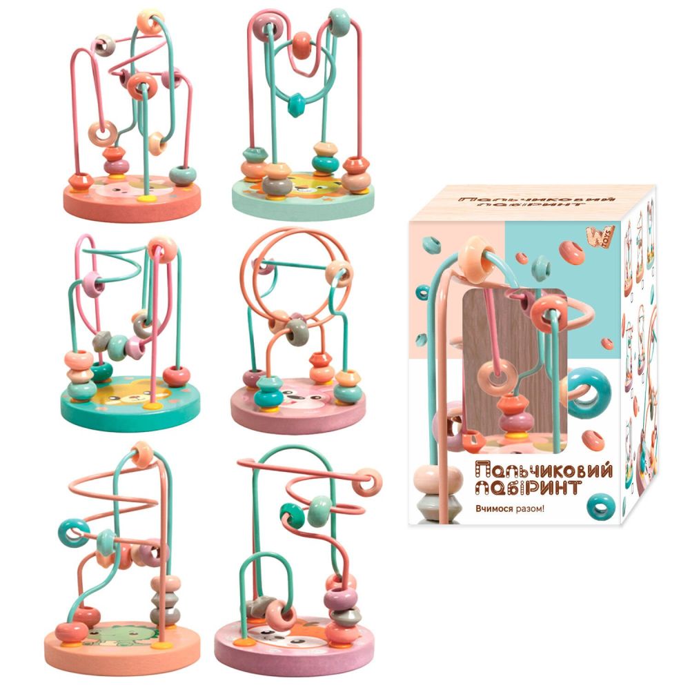 Пальчиковий лабіринт 58958 (60) "WToys"