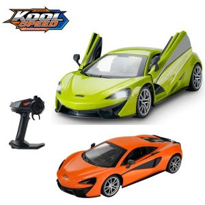 Машинка на радіокеруванні "McLaren" на батарейках оливкова/оранж 1:14 (44,5x21,5x18,5 см)/Kool Speed