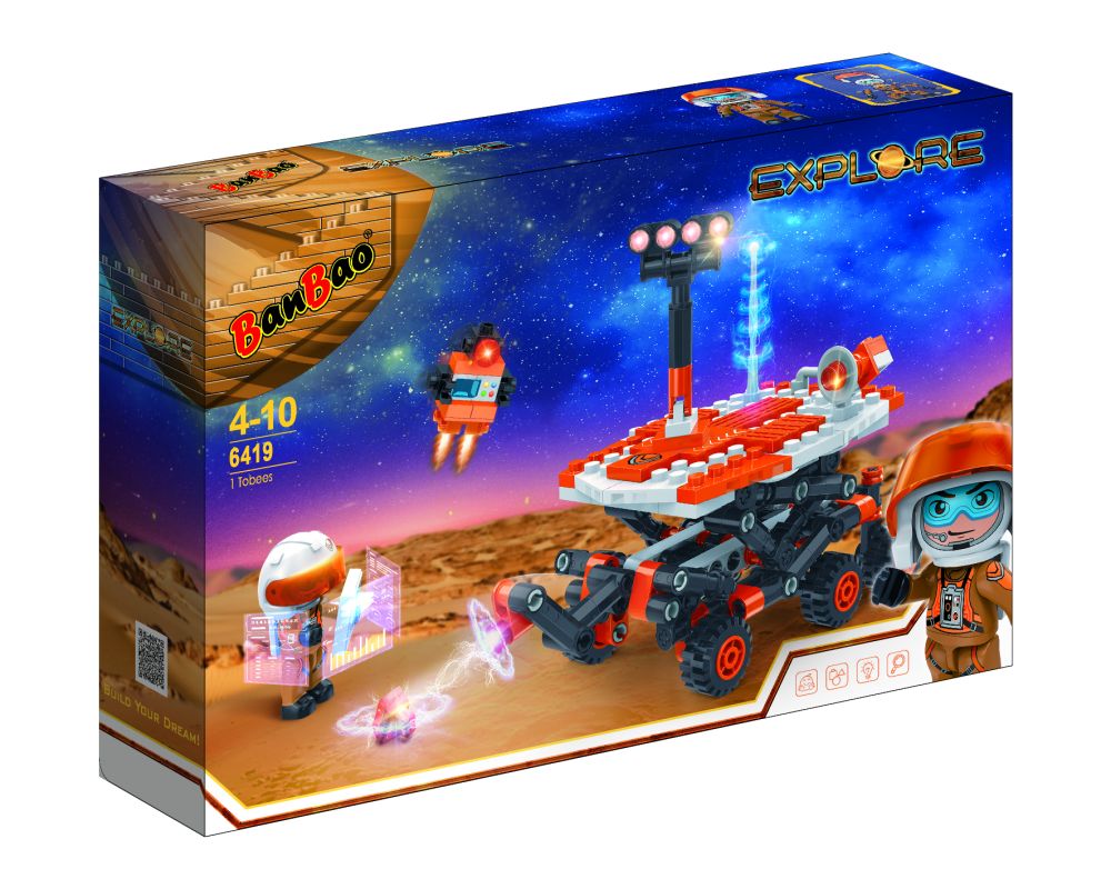 Конструктор "Космічні дослідження" (265 елм.) платформа для дослідження / BanBao