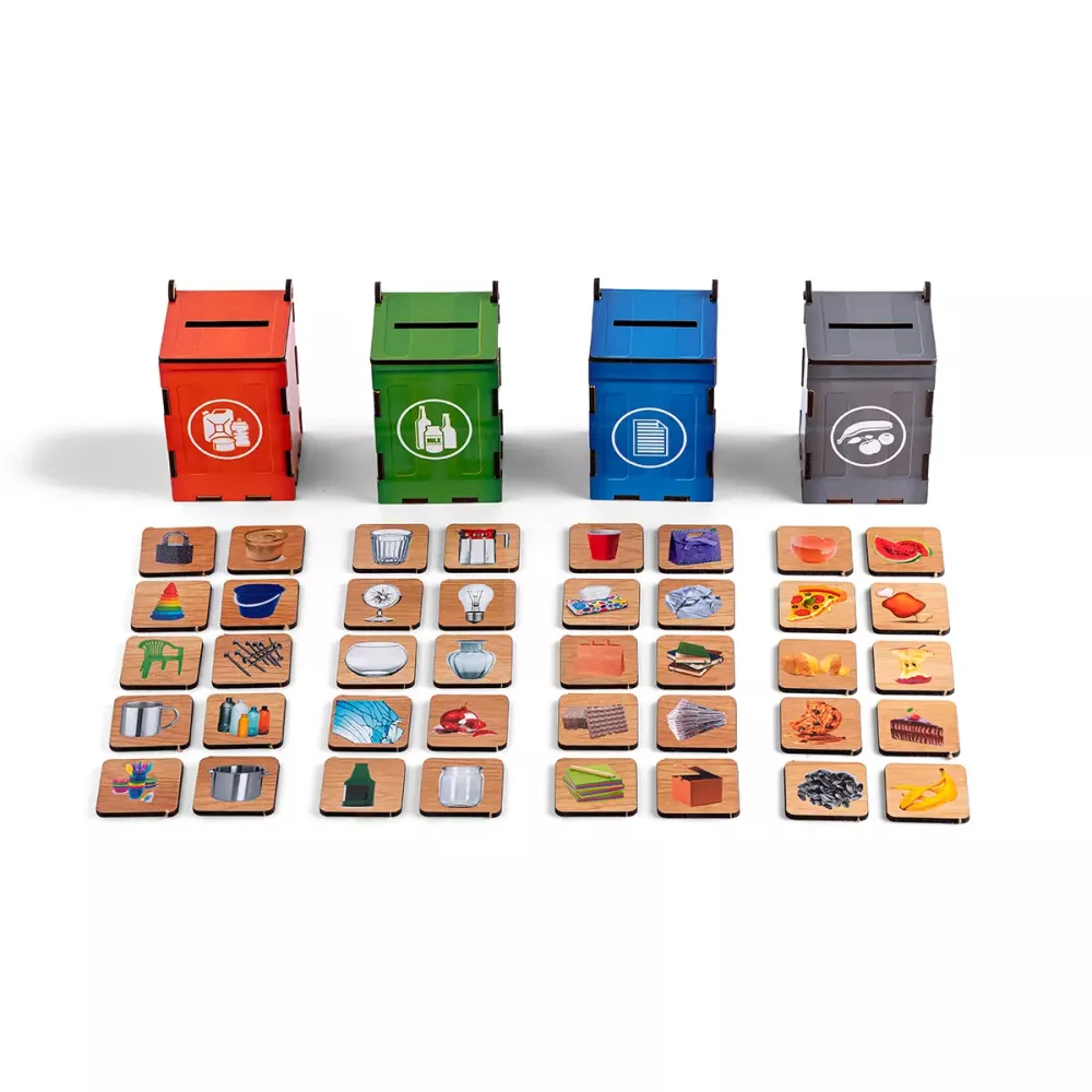 Чарівний комодик "Сортування сміття"