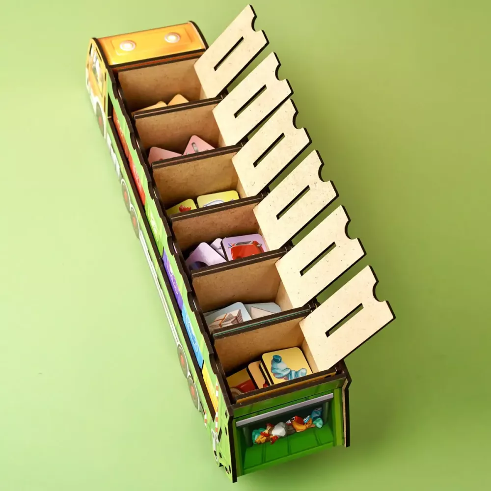 Комодик "Сортування сміття: сміттєвоз"