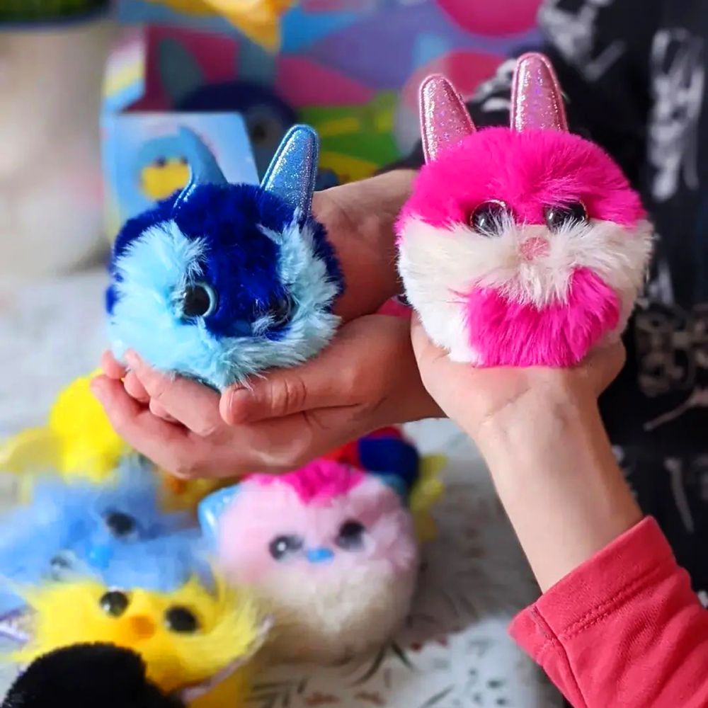 М'яка колекційна іграшка-сюрприз - Зайчики та пташки