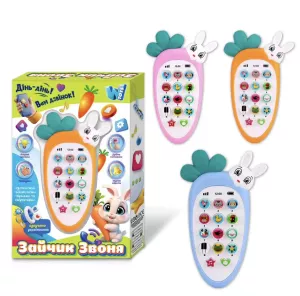 Телефон "Зайчик Звоня" 80650 (96) "WToys"