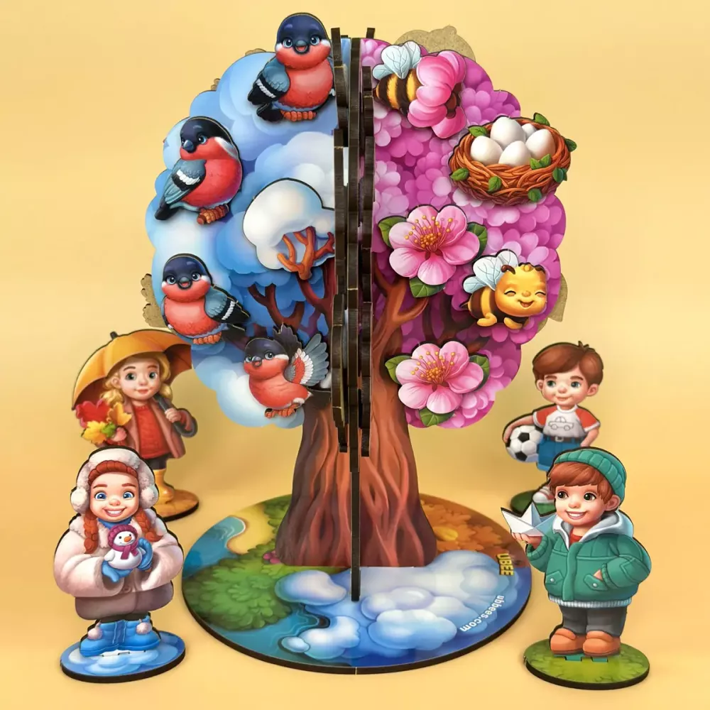 Гра на липучках Пори року абрикоса